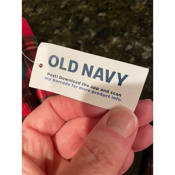 Old Navy Men's XL Tartan Plaid Pajama Leggings Elastic Waistband - Standard Size - Picture 3 of 6